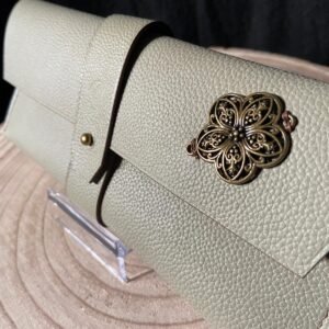 Pochette en cuir